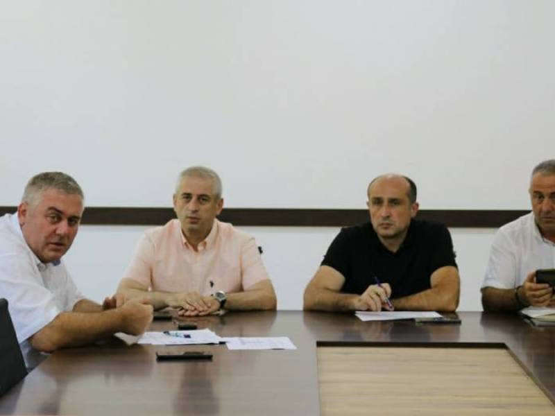 ცაგერის მუნიციპალიტეტის მერიაში სამუშაო შეხვედრა შედგა